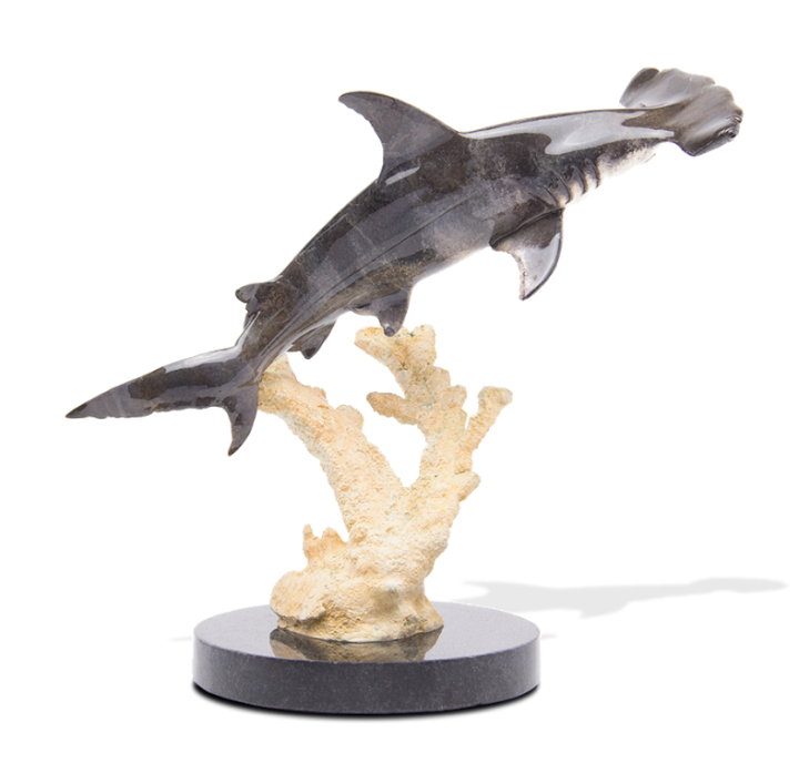 hammerhead shark figurine