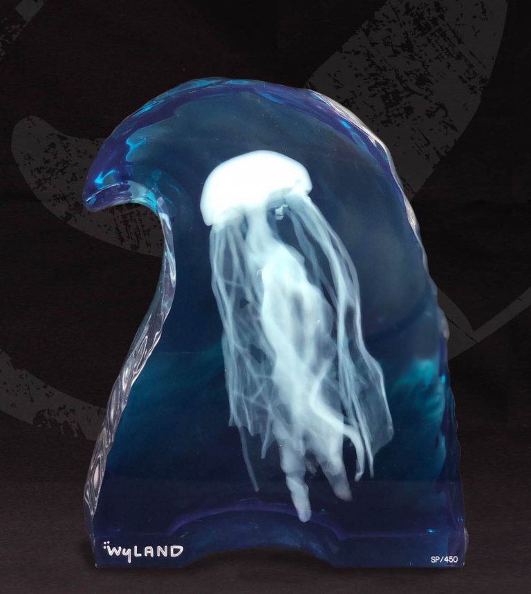 Lucite Sculpture Wyland Worldwide