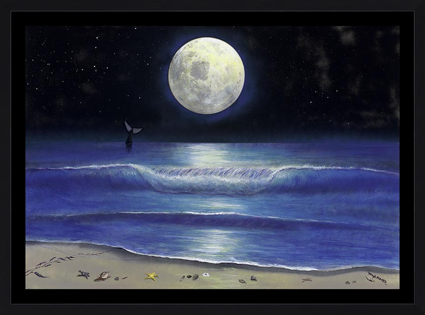 FullMoonSeascape_Frmd_sm